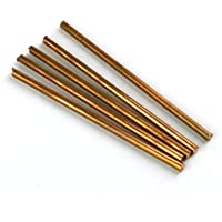 Cilindro de metal Cu de cobre puro 99-9% 5 unidades- diámetro 4 mm- longitud 100 mm
